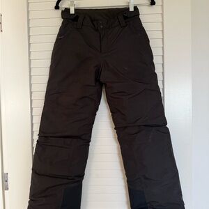 Patagonia Black Jacket with Color-Strip Logo